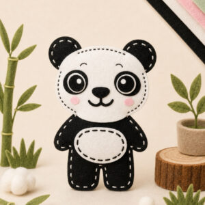 PANDA KEÇE EĞİTİCİ ETKİNLİK SETİ